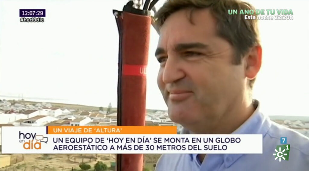 Vuelo en Globo - canal sur entrevista 2 - Globotur