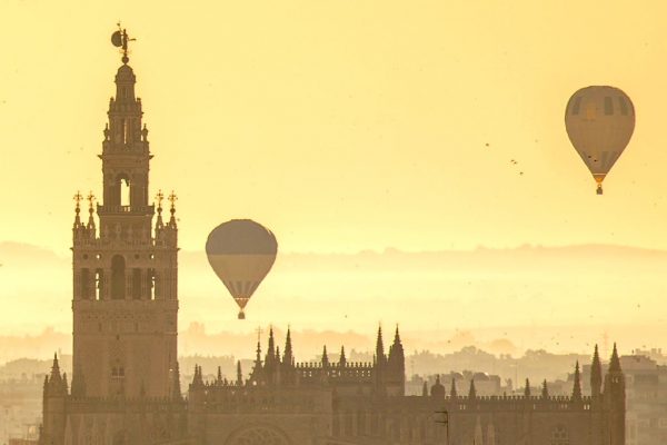 Sevilla en globo globotur