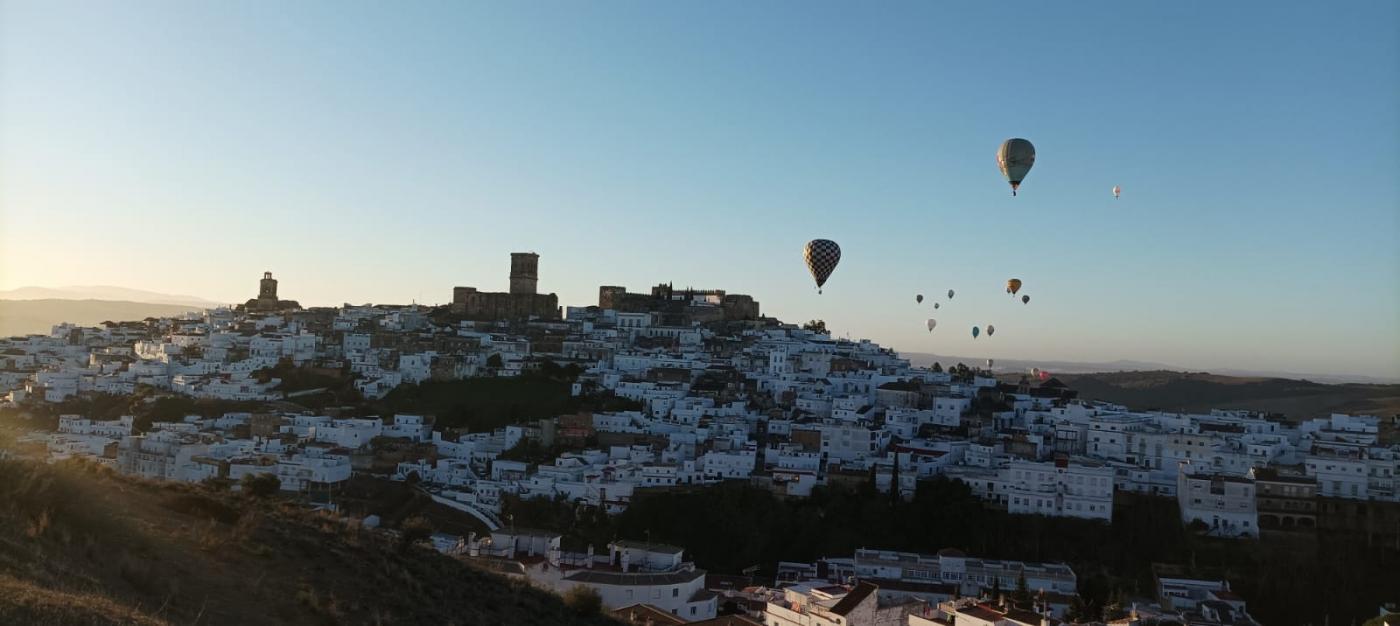 vuelo en globo en Cádiz