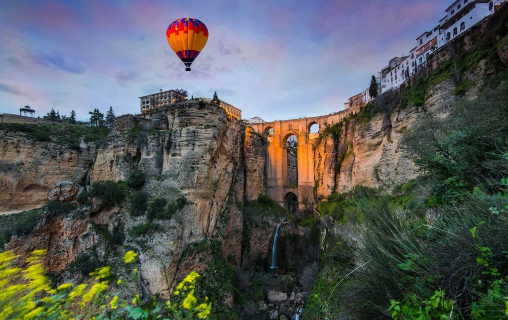 Volar en globo por Ronda con Globotur